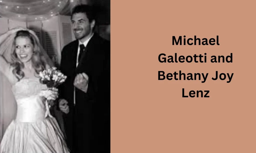 Michael Galeotti and Bethany Joy Lenz