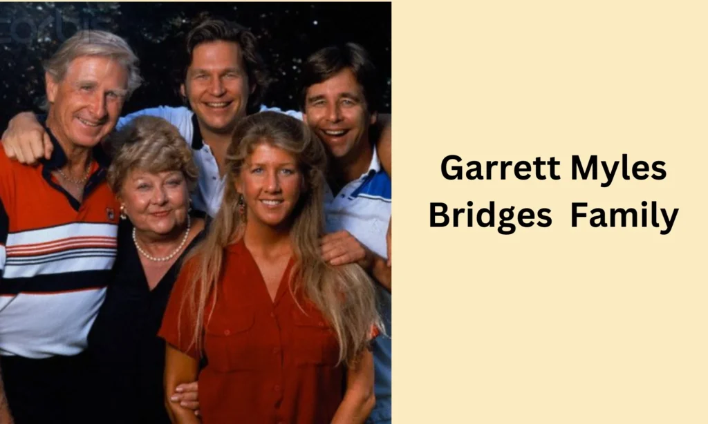 Garrett Myles Bridges  Family