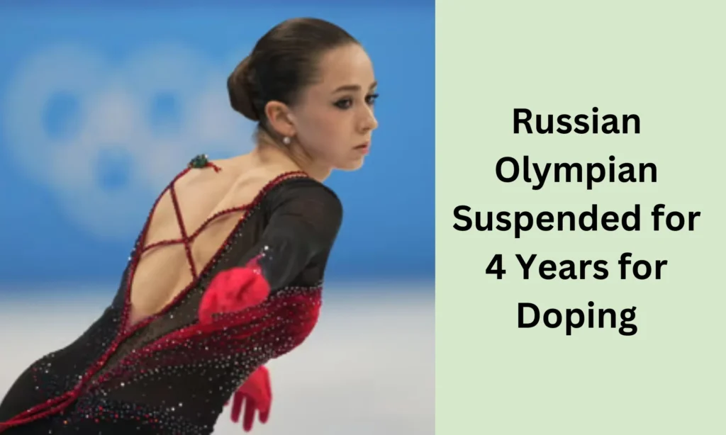 Russian Olympian Suspended for 4 Years for Doping