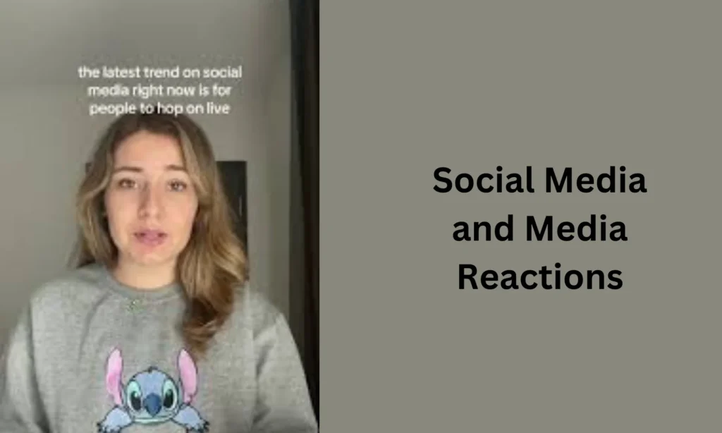 Social Media and Media Reactions