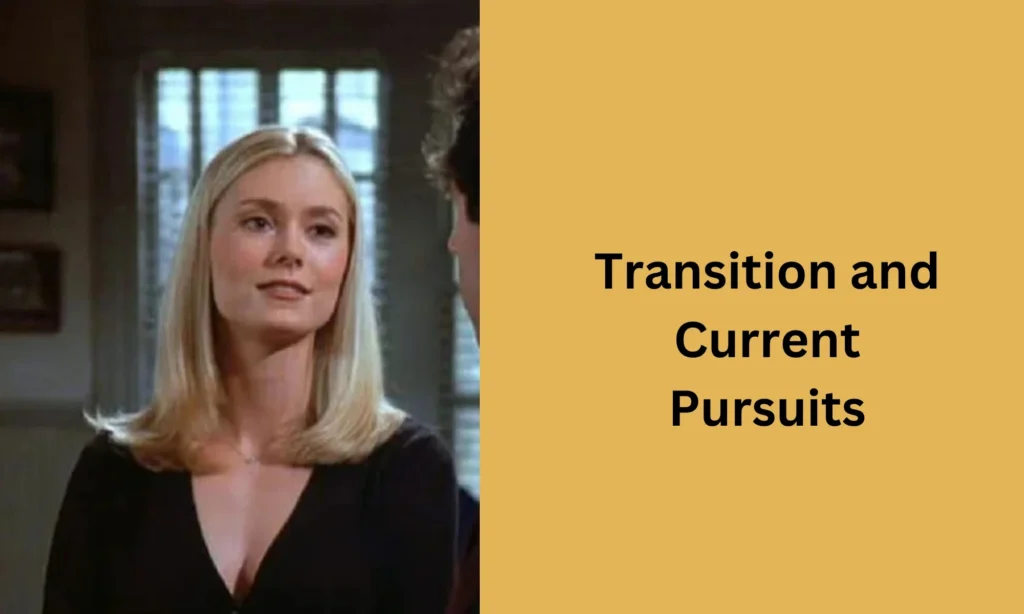 Transition and Current Pursuits