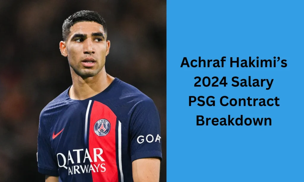 Achraf Hakimi’s 2024 Salary 