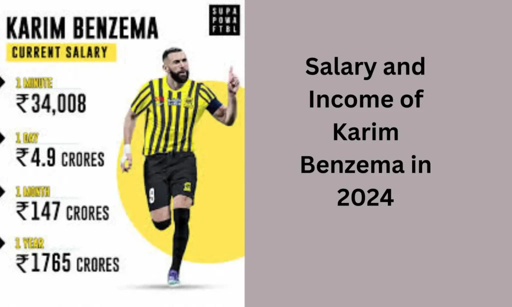 Salary and Income of Karim Benzema  