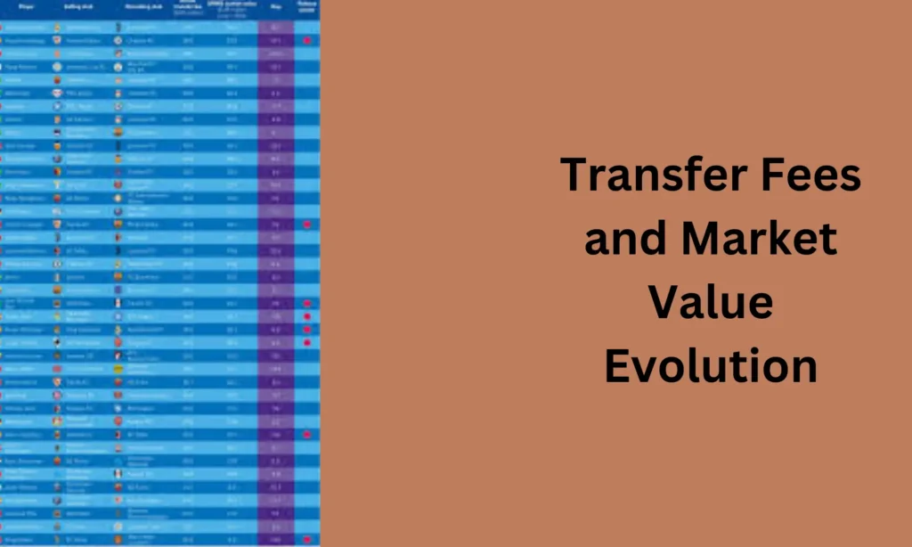 Transfer Fees and Market Value Evolution